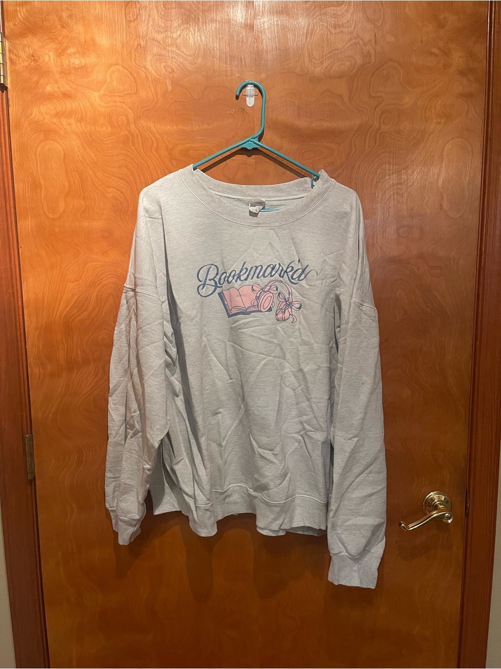 ‘Bookmark’d' Podcast Women's Crewneck Sweatshirt